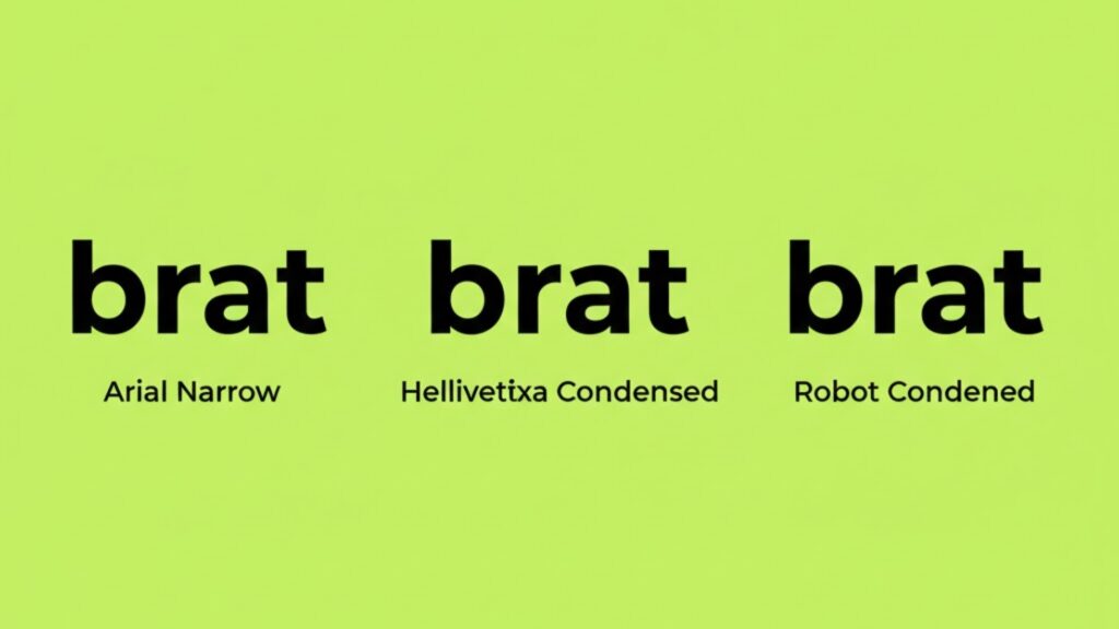 What Font Is Brat? Brat Font Name, Download & Best Alternatives 3 Brat Font