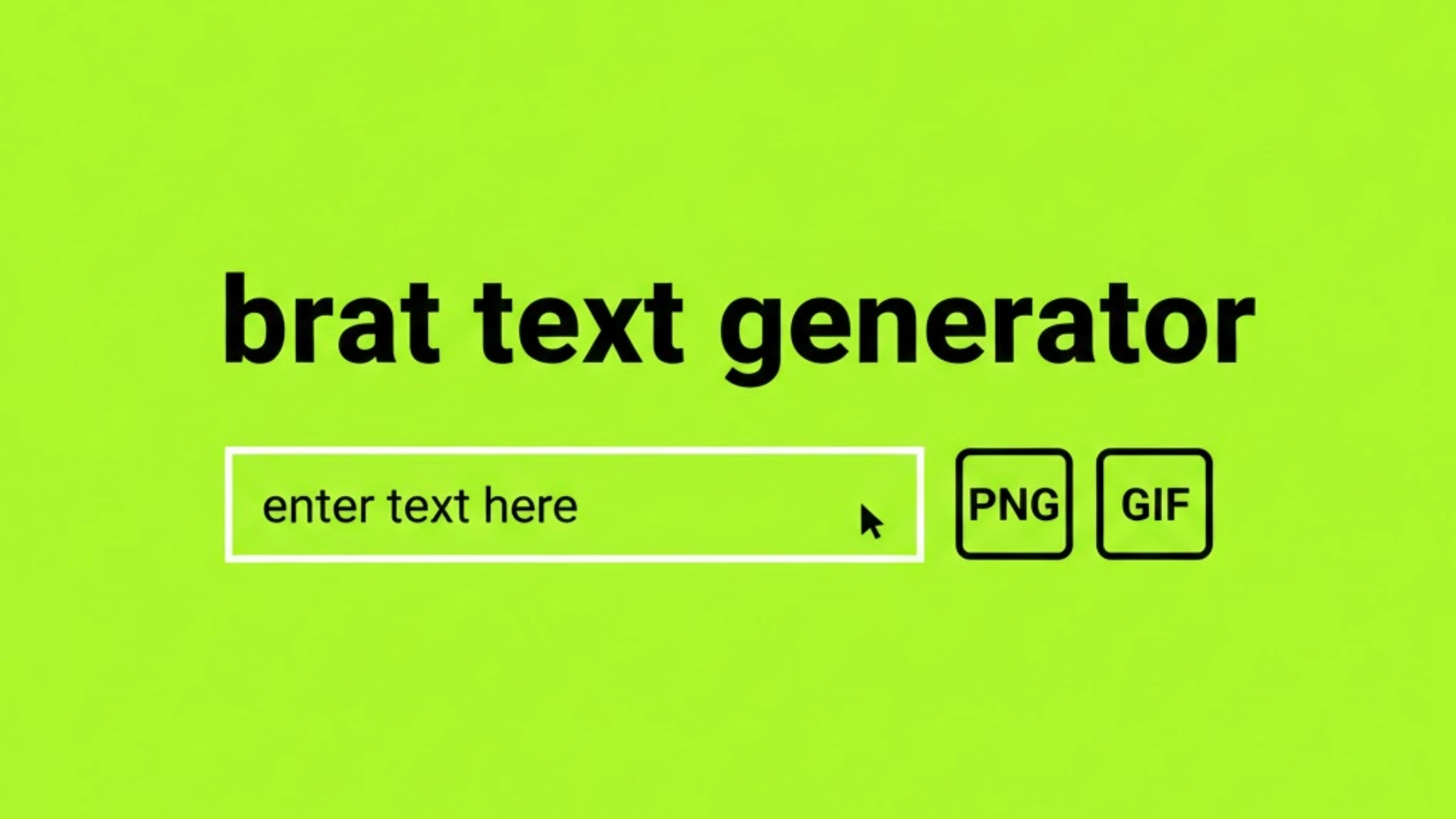 Brat Text Generator – Create Meme Text, Stylish Fonts & Viral Social Media Text 1 Brat_text_generator_showing_bold_meme text on a neon green background with stylish fonts