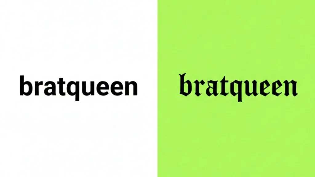 Plain vs stylish brat username comparison