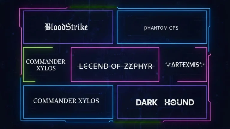 Stylish gamer name font styles created using a cool font generator for gaming usernames