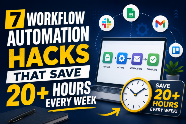 7 Workflow Automation Hacks That Save 20+ Hours Every Week 4 7 Workflow Automation Hacks That Save 20+ Hours Every Week