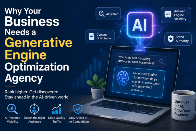 Why Your Business Needs a Generative Engine Optimization Agency