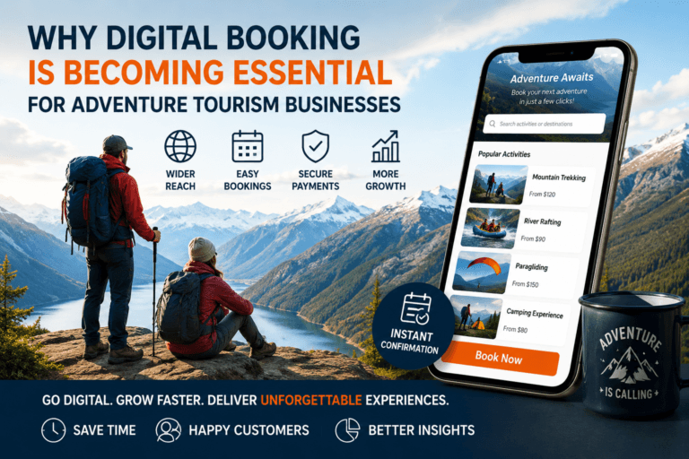 Why Digital Booking Is Becoming Essential for Adventure Tourism Businesses 5 Tourism Businesses