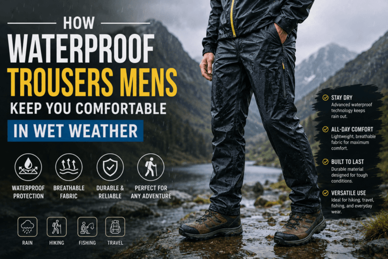 How Waterproof Trousers Mens Keep You Comfortable in Wet Weather 5 Waterproof Trousers