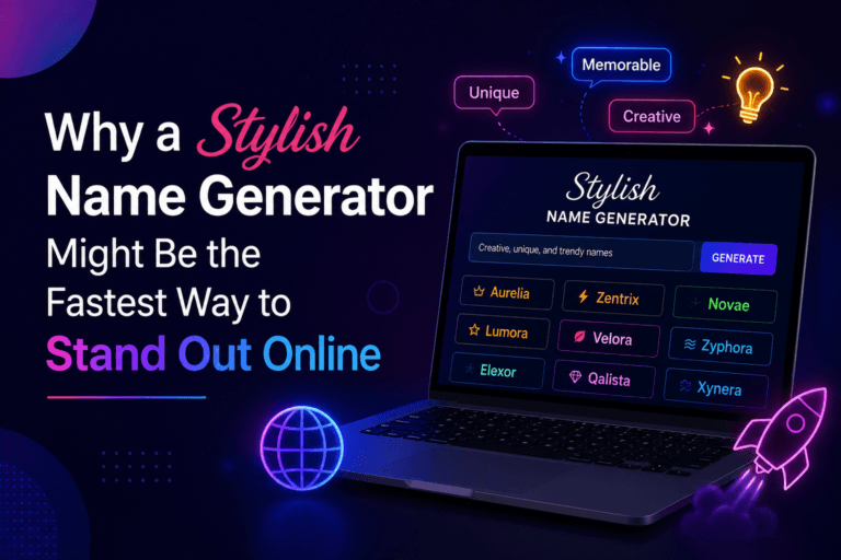 Why a Stylish Name Generator Might Be the Fastest Way to Stand Out Online