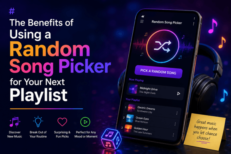The Benefits of Using a Random Song Picker for Your Next Playlist