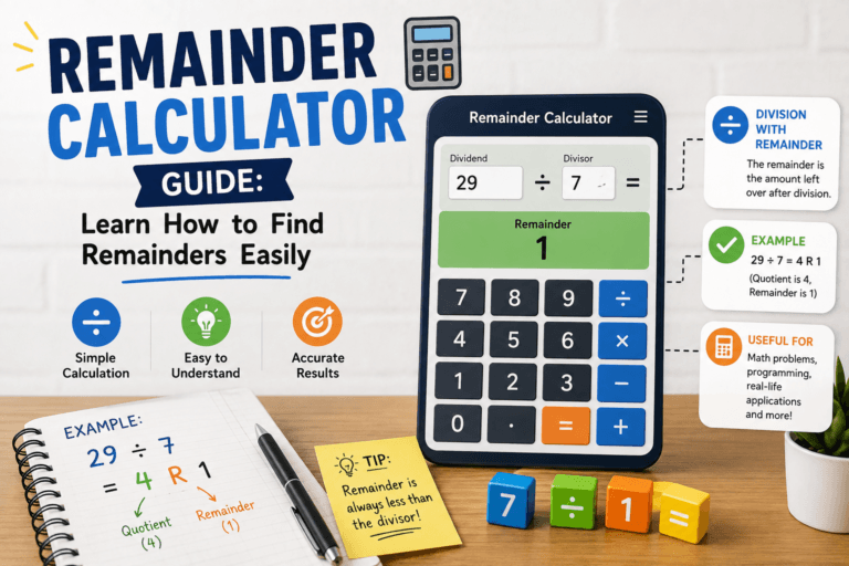 Remainder Calculator Guide: Learn How to Find Remainders Easily