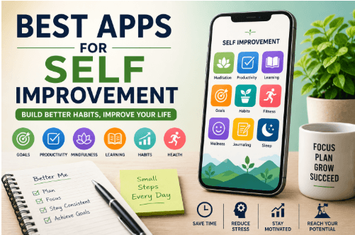 Best Apps For Self Improvement: Tools to Build Better Habits