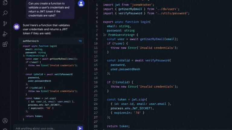 Best AI coding assistants comparison shown in a code editor
