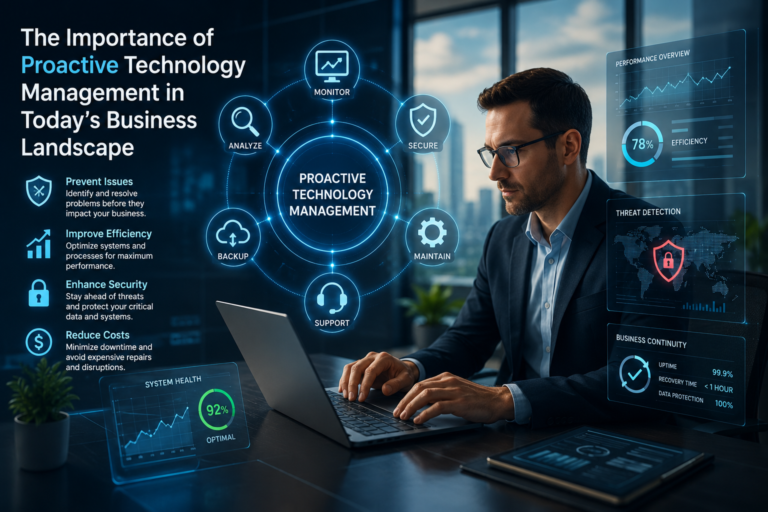 The Importance of Proactive Technology Management in Today’s Business Landscape 6 The Importance of Proactive Technology Management in Today’s Business Landscape