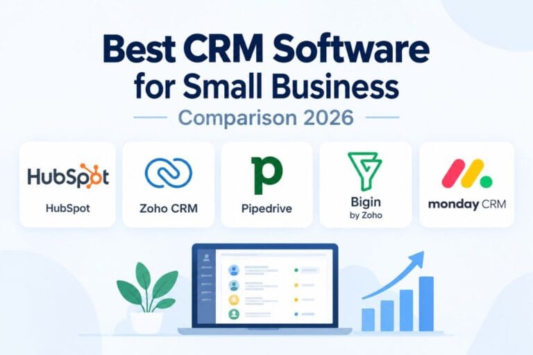 best crm software for small business comparison 2026
