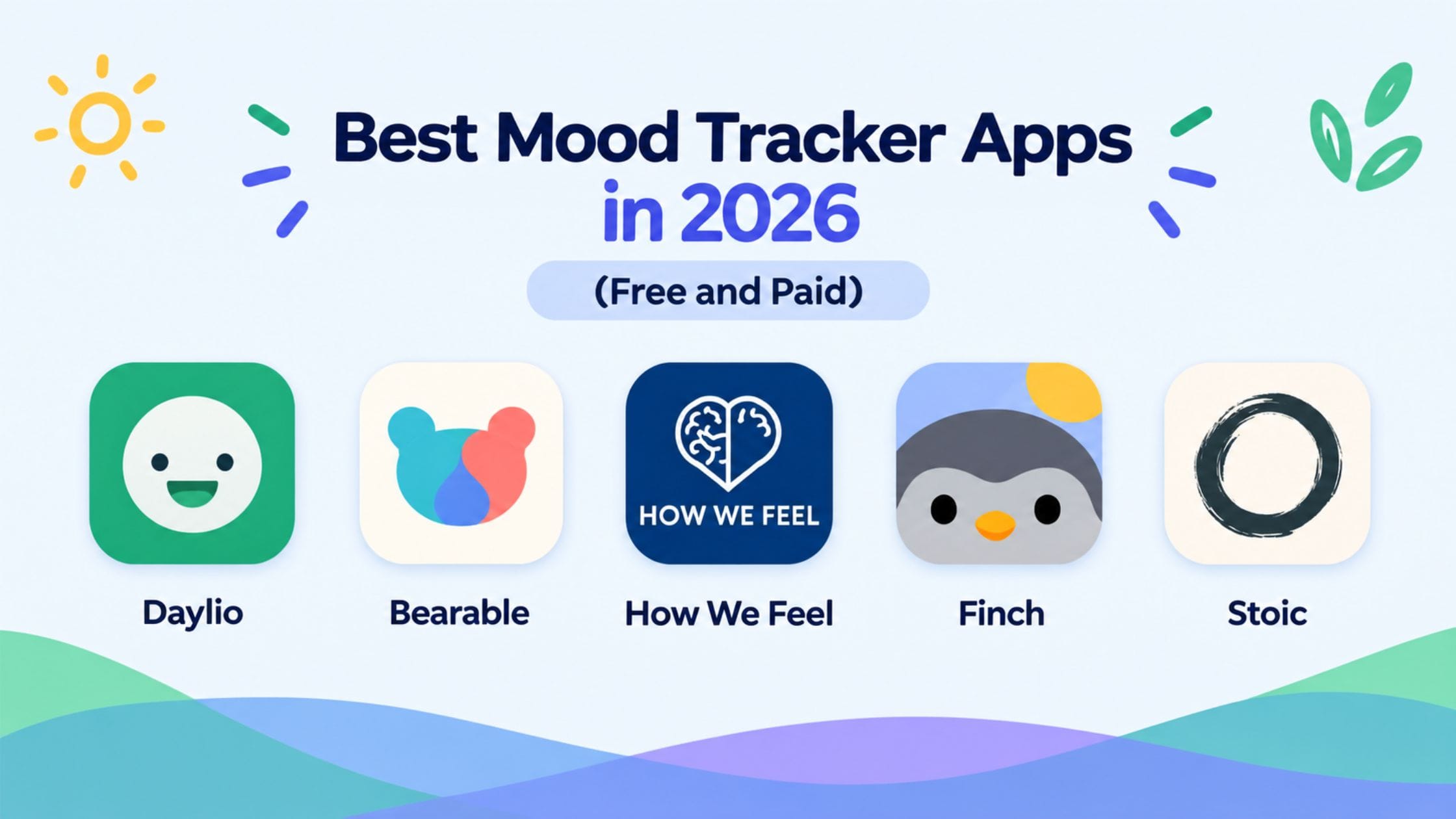 best mood tracker apps comparison 2026