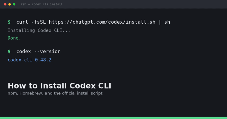 Codex CLI