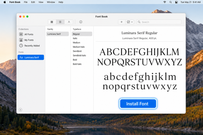 How to Create Italic Fonts Online Without Installing Software